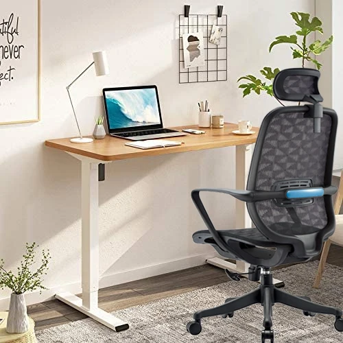 China wholesale ergonomic chair Comfortable Mid Back Swivel Adjustable height Ergonomic Executive Full Mesh Chair