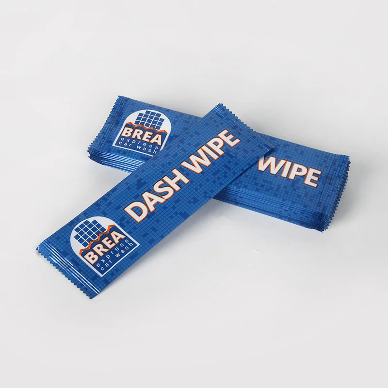 Car Wash Cleaning  wipes individual dash wipes mini pack disposable car wash dash wipes