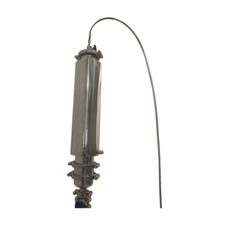 2lb closed loop extractor Systems with 8in recovery tank and diptube