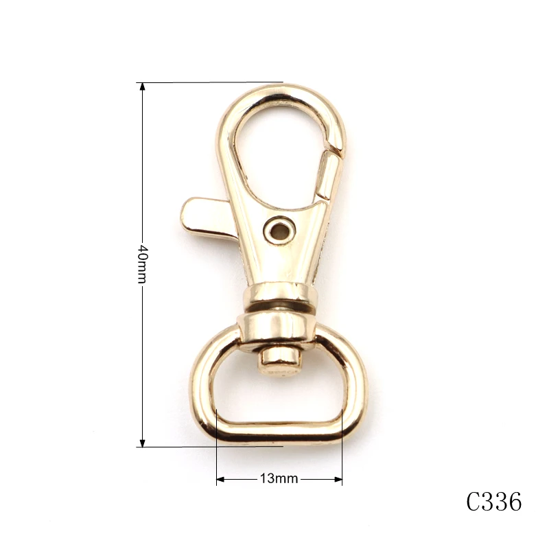 bag adjuster buckle swivel lobster hook wholesale key chain accessories