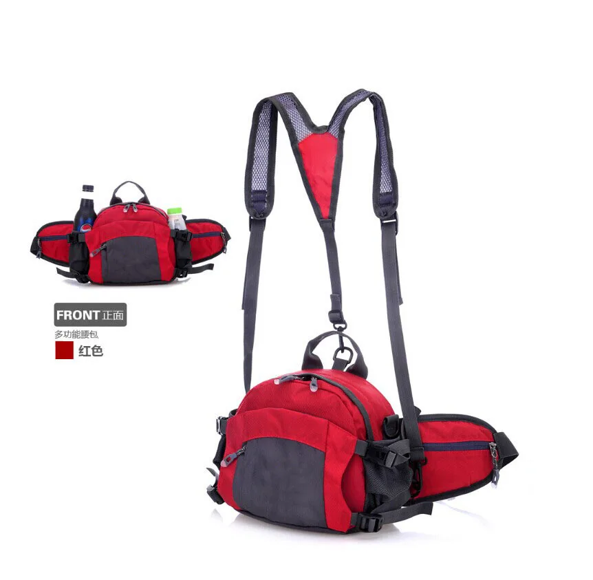 2019 Functional Outdoor sport nylon waist bag fanny pack