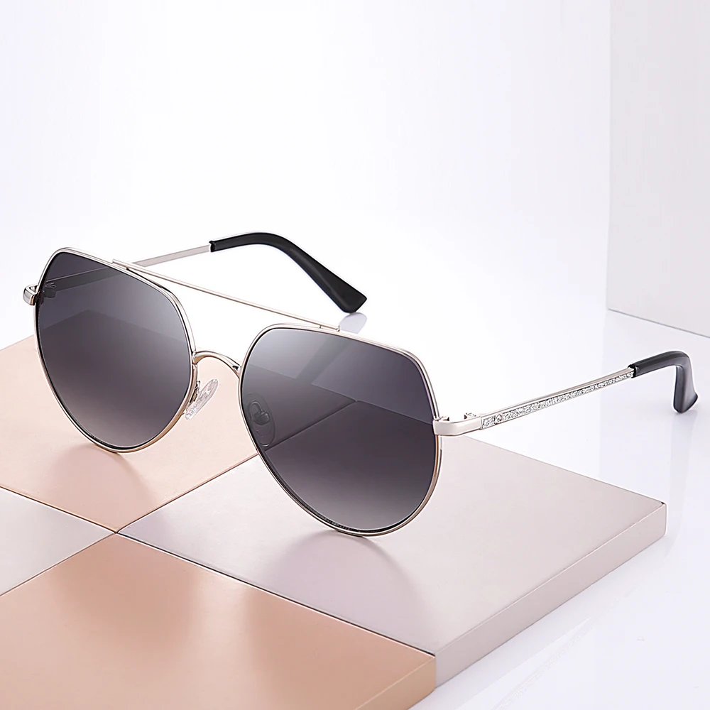 FHD17092 Cool anti-radiation 90s beach vintage coloured red blue mirror pilot glasses