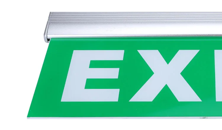Wholesale emergency high power emergency light LED rechargeable EXIT sign light