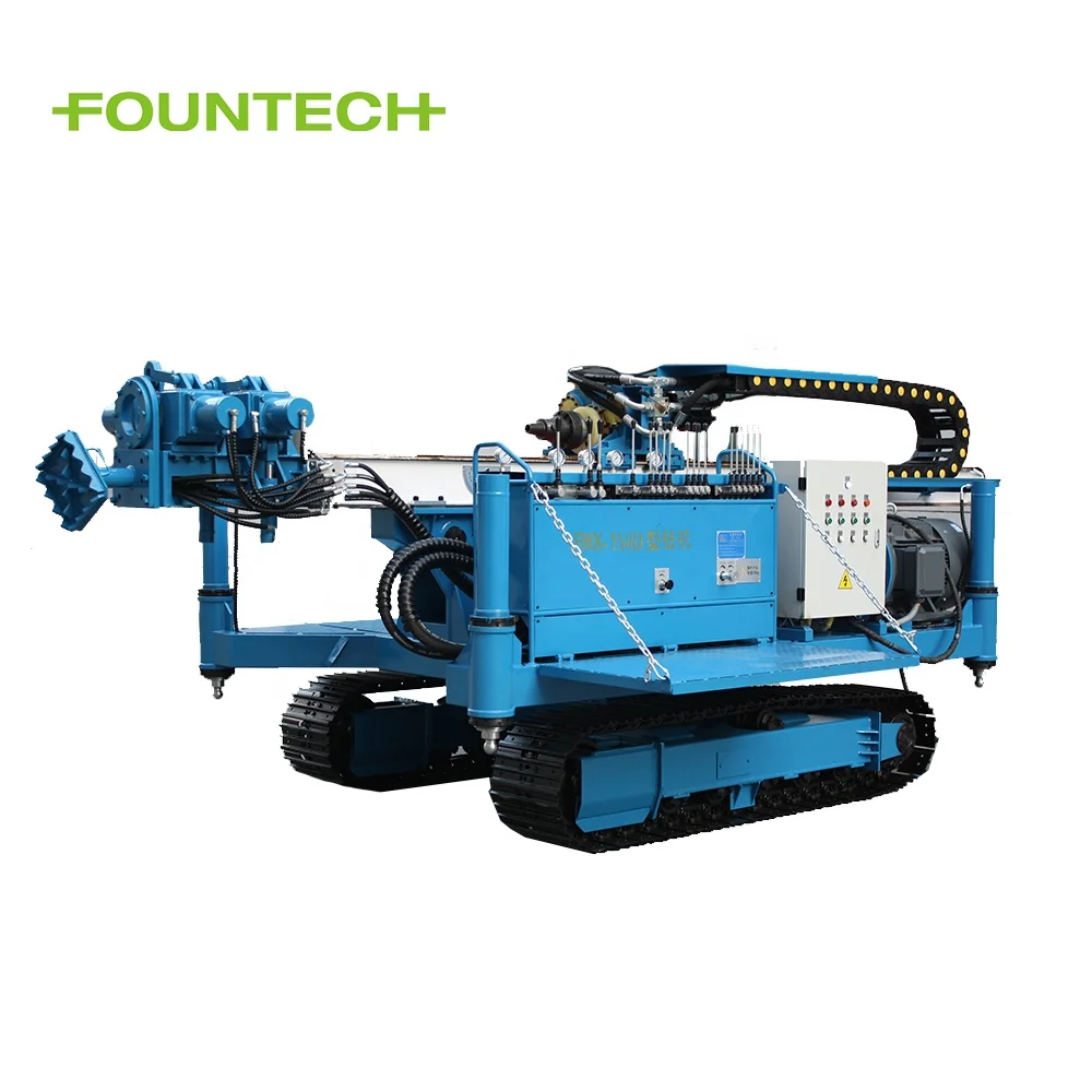 
Anchoring, Jet-Grouting, Mud positive circulating drill, DTH hammer impact drill rig 
