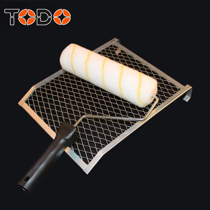 TODO TOOLS Large size zinc plated metal Paint roller Grid for paint tray and bucket