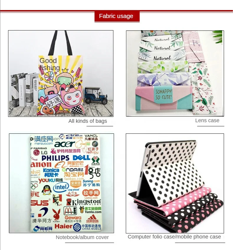 printed faux leathersheets embossed leather material