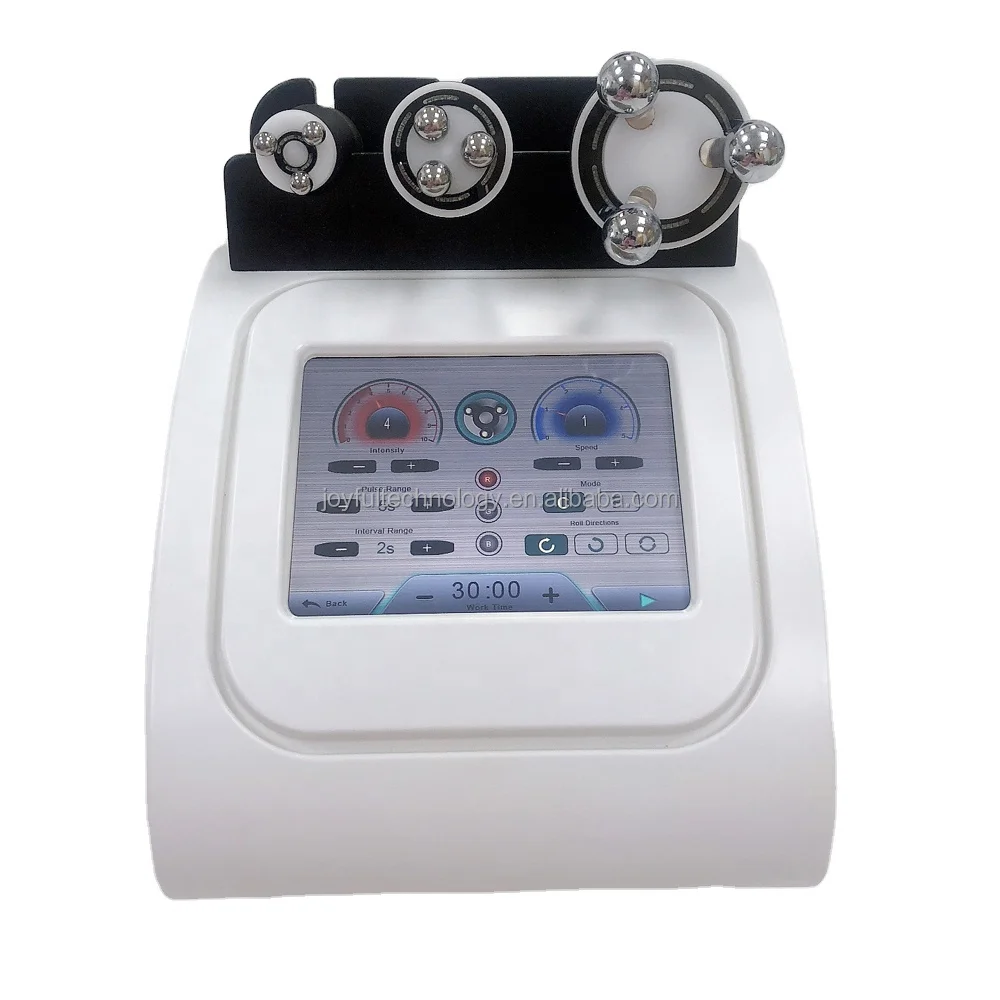 Best Sell RF LED Photon Therapy Rotating Rolling Radio Frequency Massage Automatic Rolling RF 360 Degree Rotating System