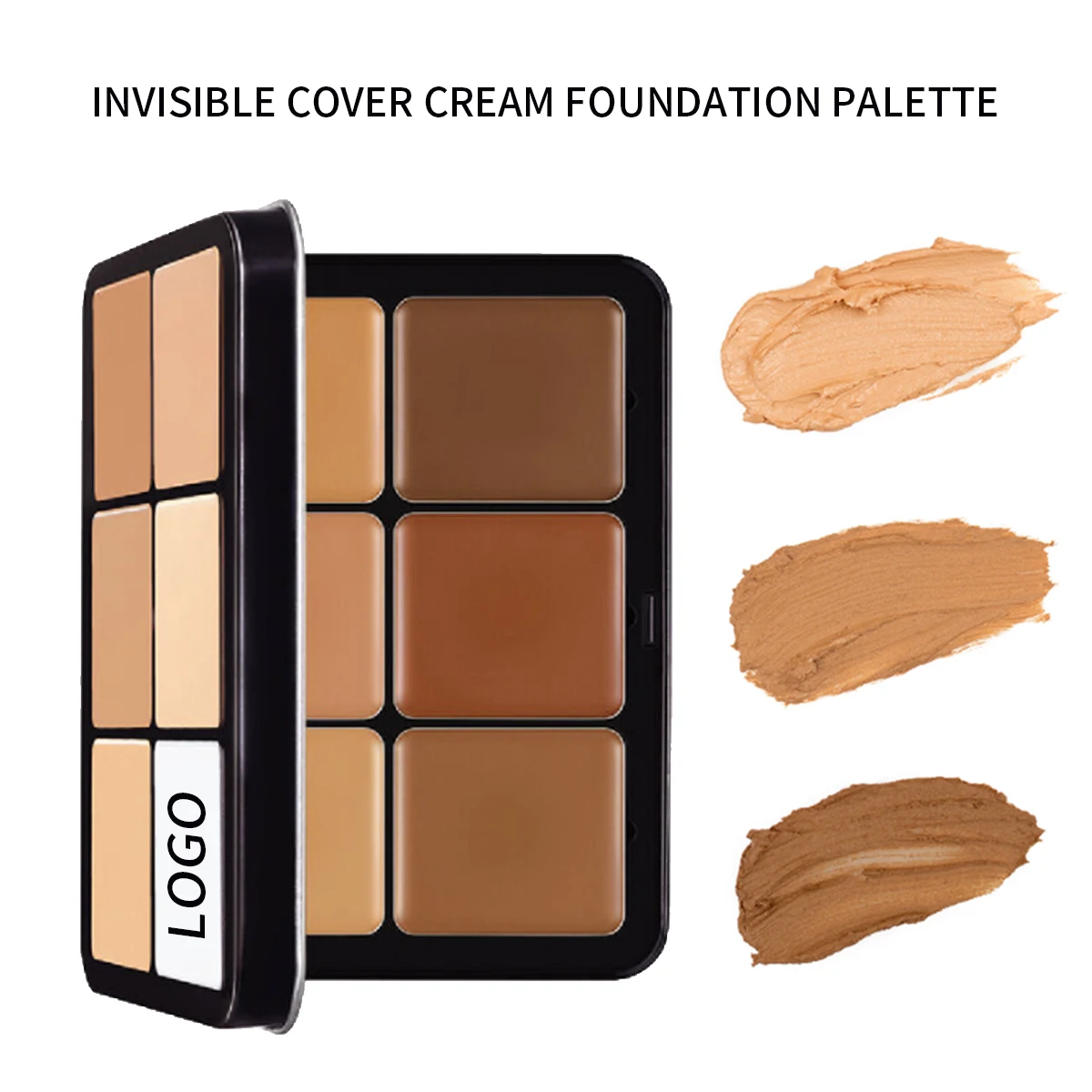 Wholesale Low Moq Makeup Concealer Palette Full Coverage Waterproof Cream Concealer Private Label Long Lasting Smooth Concealer