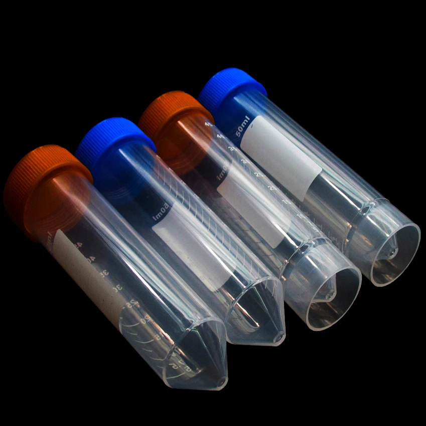 Factory Price 15ml and 50ml centrifuge tube with Round, Flat and Conical Bottom Centrifuge Tube