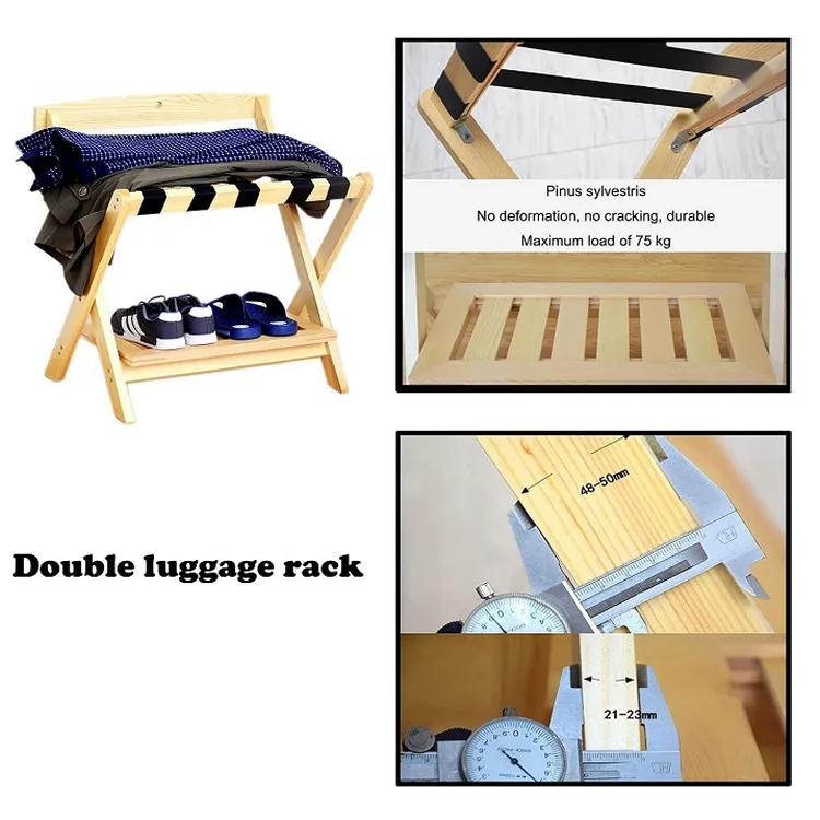 Оптовая продажа высокое качество различные размеры белая цельная деревянная складная нейлоновая багажная