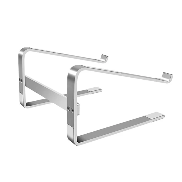 Metal Computer Riser Laptop Stand Ergonomic Laptops Foldable Aluminum Desk Notebook Holder Detachable Laptop Stand