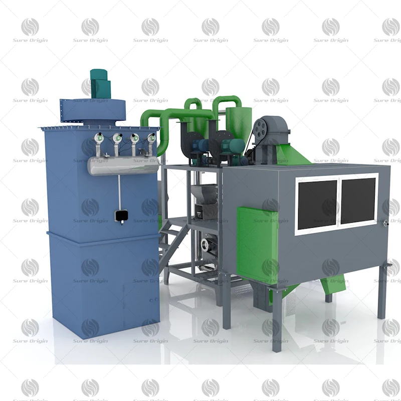 Deserted Medical Board Blister Pack Composite Panel Plastic Aluminum Foil Roll Separation Recycling Machine