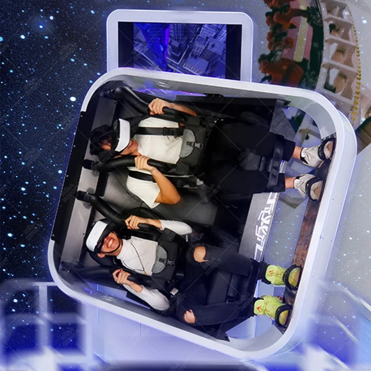 Indoor And Outdoor Vr Glasses Chair Vr Simulation Rides Set 9D Arcade Chair Machine Vr Simulator Game Virtual Reality