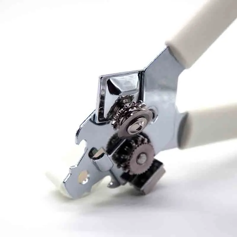 Sharp Cutting Blade Manual Can Opener with Ergonomic Handle