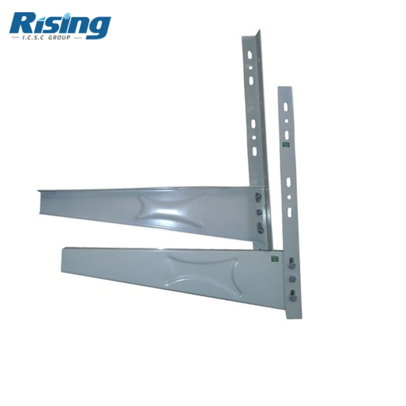 Roof split air conditioner folding mounting wall bracket hanger for air conditioner outdoor unit