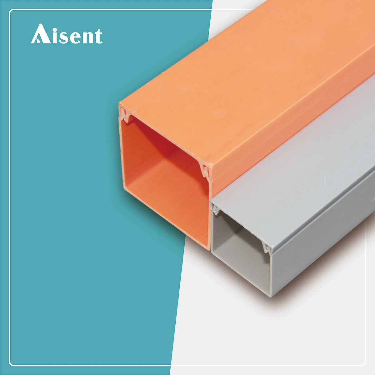 PVC trunking with hole