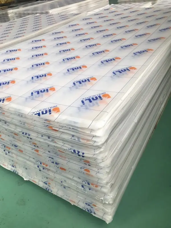  Импорт 3 мм 5 акриловая панель 4x8 футов плексигласное стекло ПММА лист