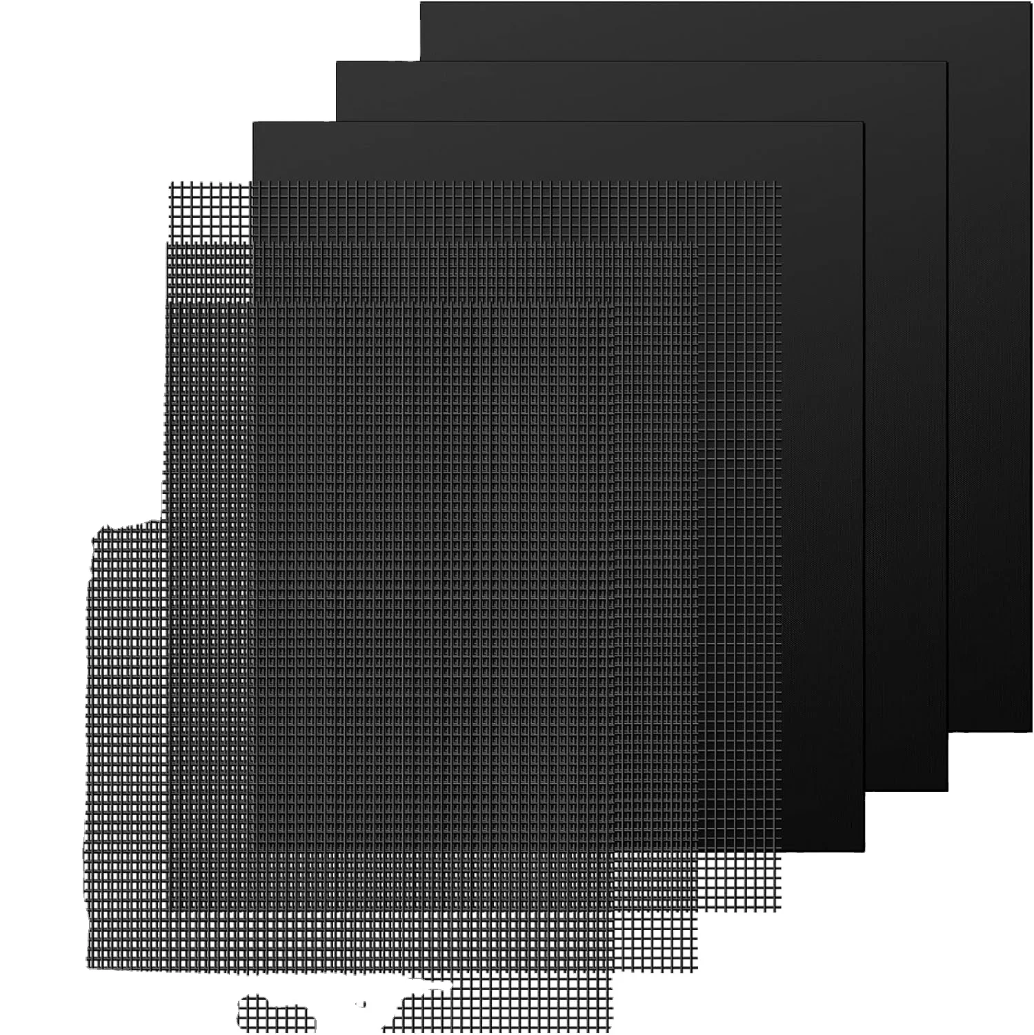 Hot Sell Easy To Clean Bbq Tools Heat Resistant Ptfe Non-stick Bbq Grill Mesh Mat