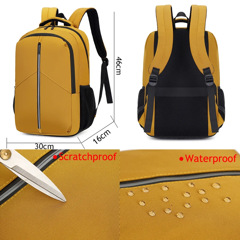2023 new arrival backpack book bag child simple color matching city large capacity outdoor sport backpack for men