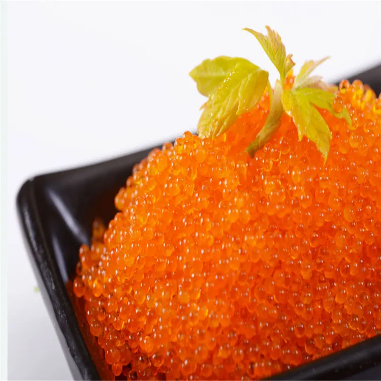 Supply Wholesale Frozen Seasoned Capelin Roe Masago Ebiko