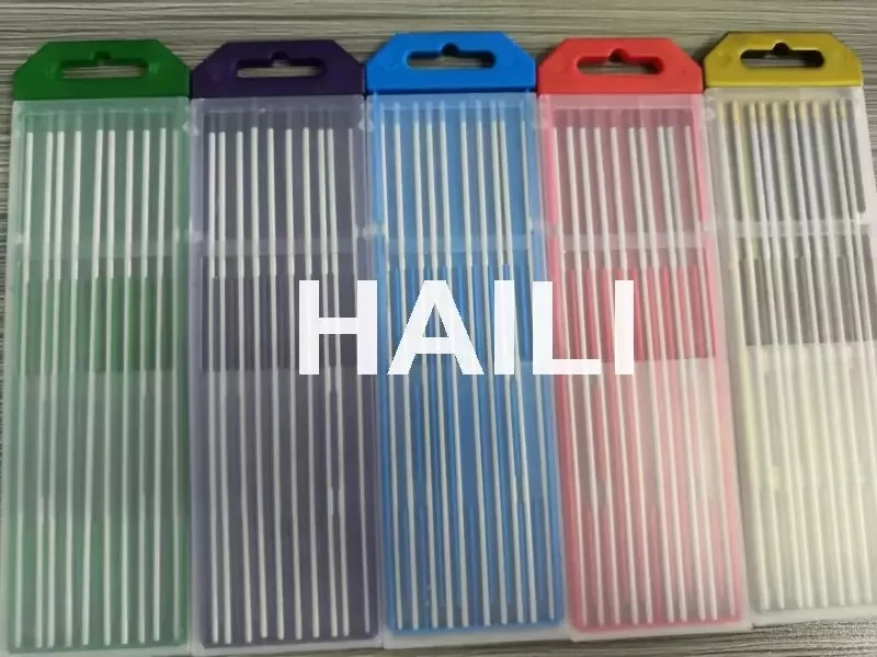 2022 china factory low price good performance Pure tungsten electrode WP 2.4mm x 175mm