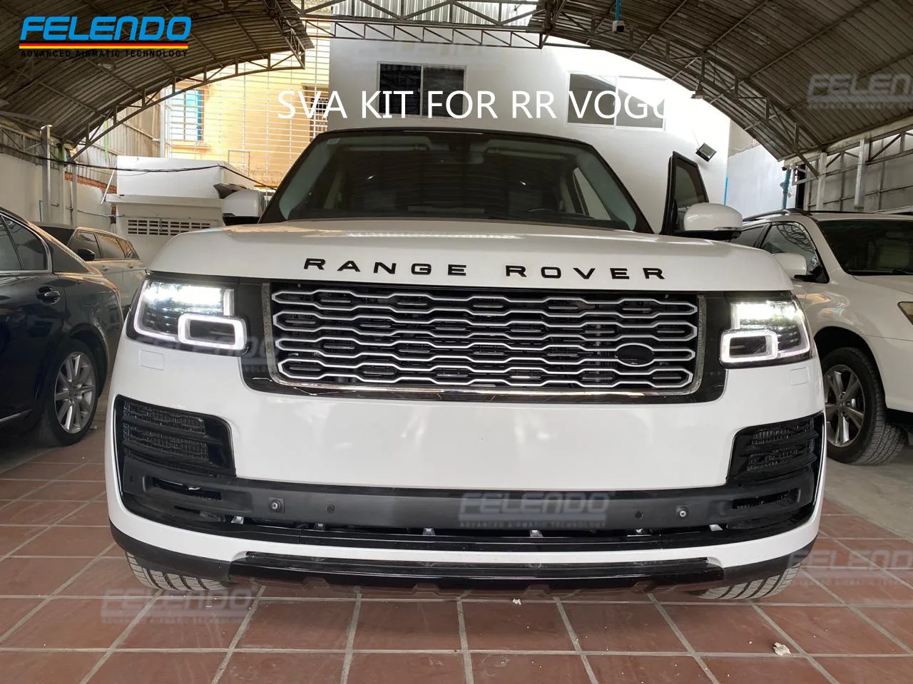 Новейшая модель светодиодных фар для Range Rover Vogue L405 оригинальная сборка британская спецификация правый Привод RHD обновленная светодиодная