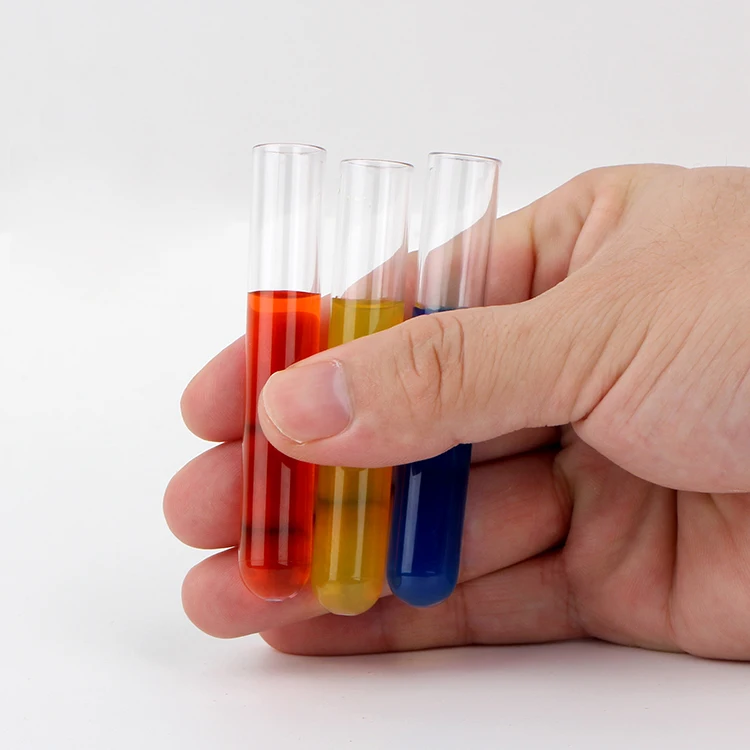 
Medical hospital use quartz 100mm plastic tubes test tube 10ml 