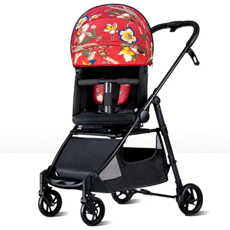 Высокий обзор 2 в 1 детская коляска модные новые индивидуальные bebe cocha kinder wagan куртка из искусственной кожи для мальчиков и девочек