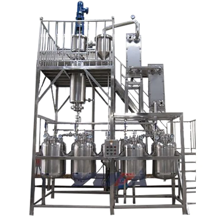
Industrial Vacuum Oil Distillation Equipment scraper thin film evaporator 