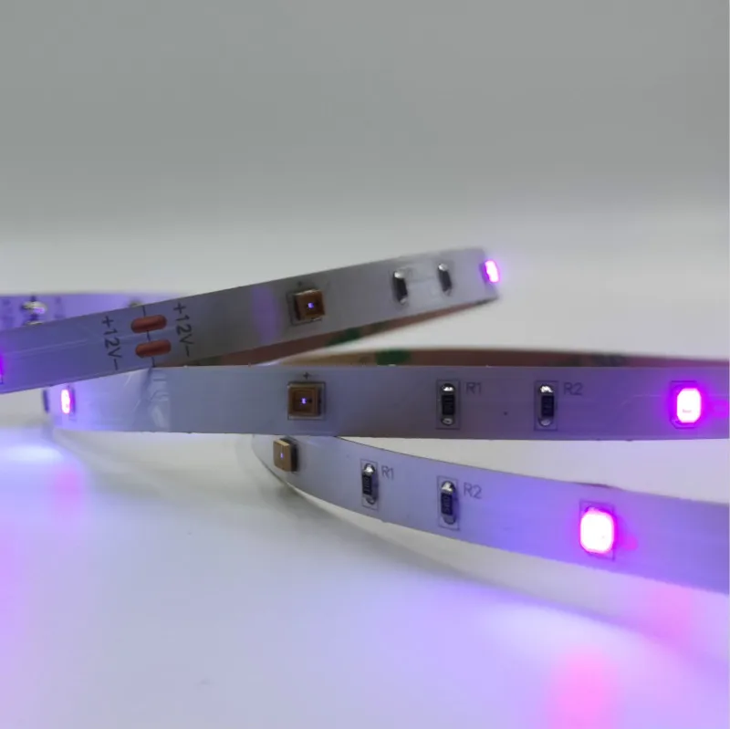 UV Steriliser LED Strip UV C LED Strip 254nm 265nm UVC LED Flex Strip