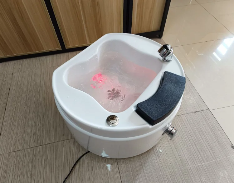 Professional Beauty Salon Furniture Pedicure Spa Bowl Massage Stations Foot Spa Tubs Foot Therapy Basin