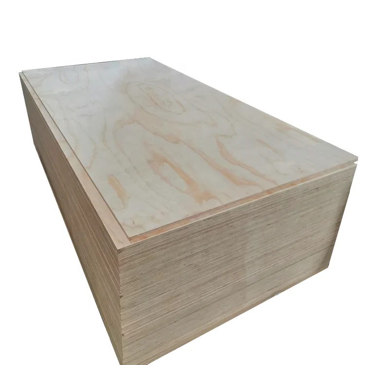 6-24mm Thickness Okume Birch Keruing Linyi Manufacturer All Quantity Order Commercial Plywood