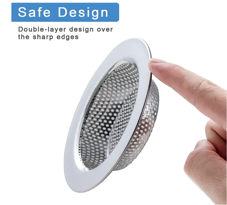 Small Kitchen Accessories Stainless Steel Material Kitchen Sink Strainer High Quality Kitchen Sink Strainer