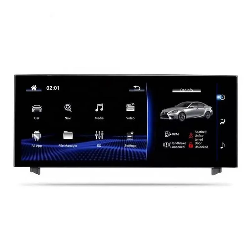 8 ядер 10 25 дюймов Android 13 автомобильный GPS Навигатор Радио для Lexus IS IS200 IS250 IS300 2013- 2017 Автомобильный мультимедийный DVD-плеер Wi-Fi