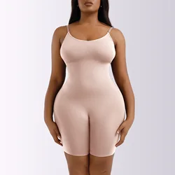 Ladies Full Bust Body Shaper Bodysuit Tummy Control Compression Hip Enhancer Body Shaper Plus Size Shapewear For Women