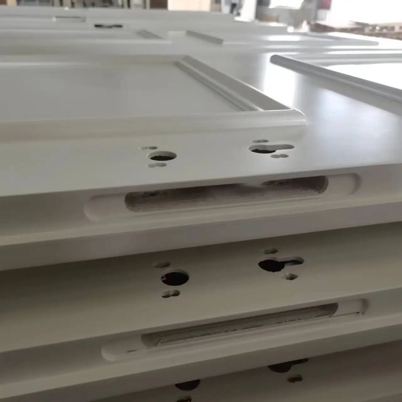 Israel market hot selling waterproof full WPC painting door for room