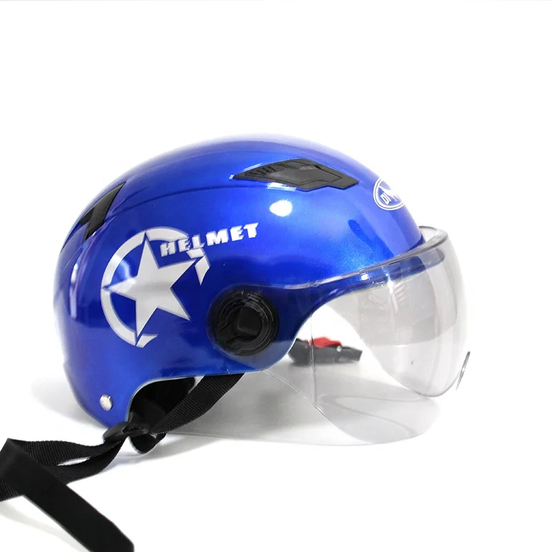 Chinese Motorcycle open face helmet motorbike dirt bike helmet retro chinese half moto helmet