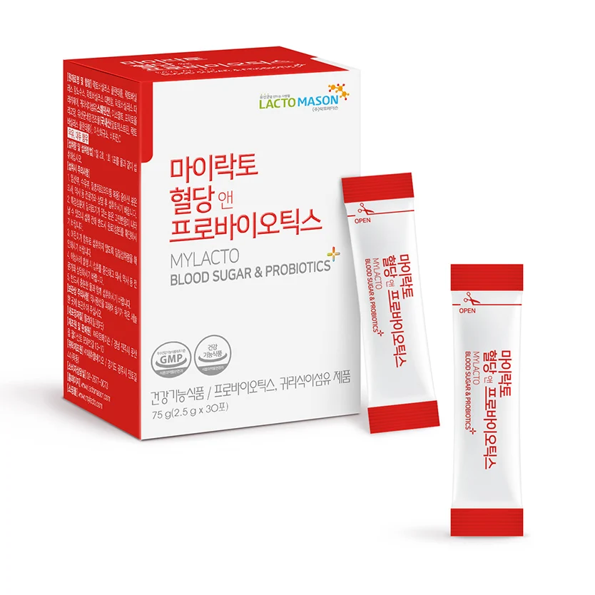 Healthcare Superfood Organic Korean MYLACTO Patented Strains Health Supplement Digestion Blood Sugar and Probiotics Powder