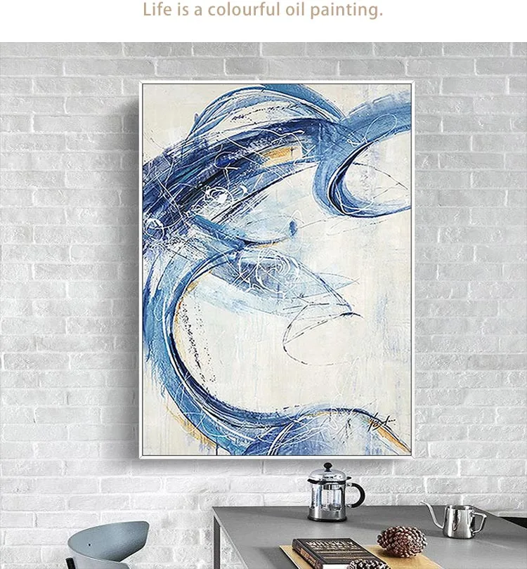 
Zooya China Factory Wholesale Framed Art Prints Abstract Wall Painting Canvas Painting Wall Art 