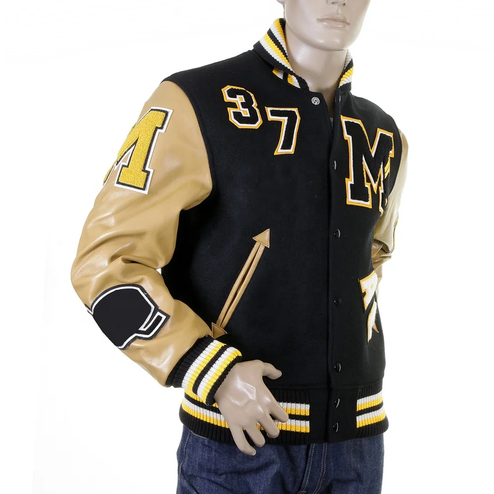 Varsity Jacket Custom Wool Fabric Type Unisex High Quality Varsity Jacket 2021 Hot Sale Men Blank College