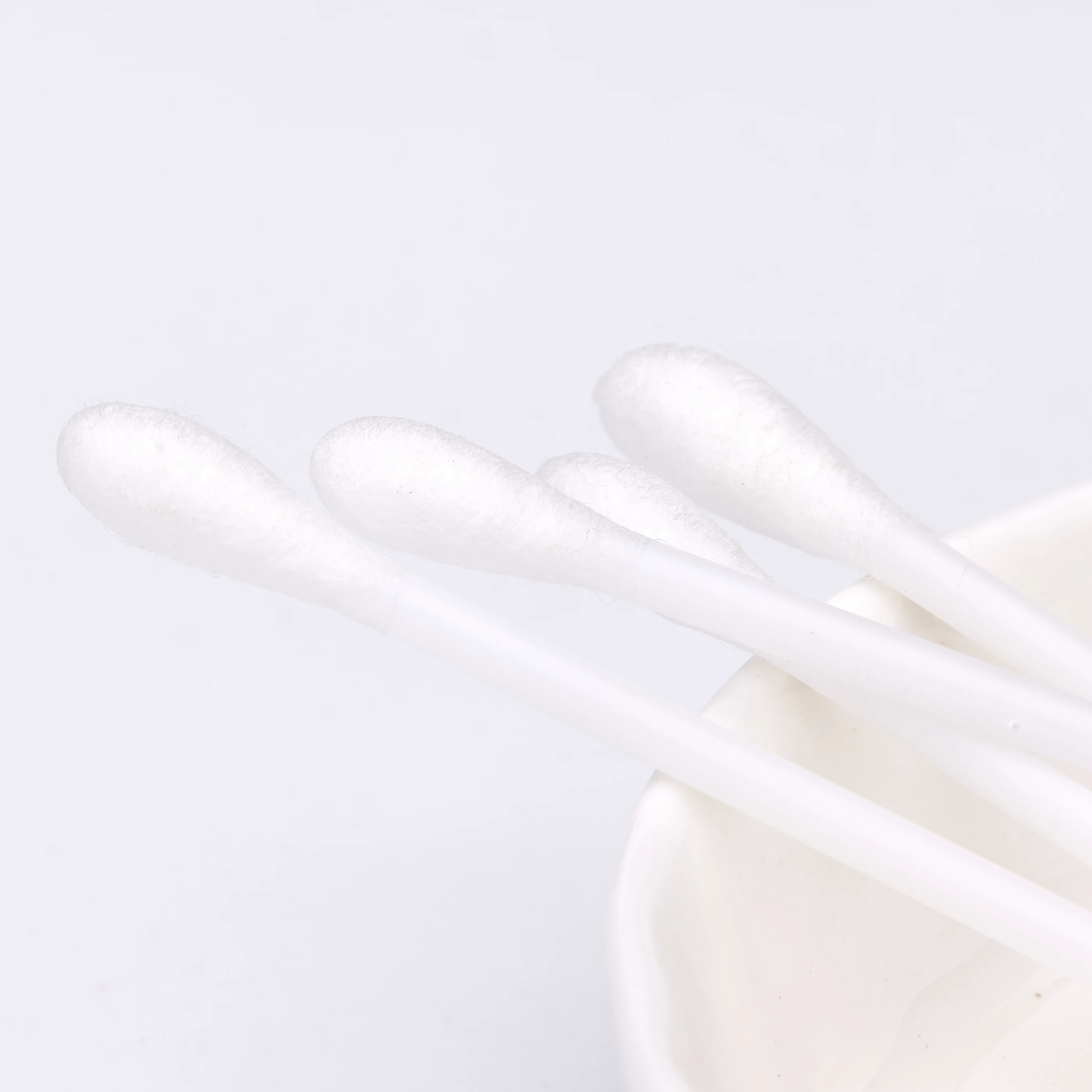 Factory Sales Eco Friendly Double Round Heads Strong Natural Paper Cotton Buds Cotton Swabs Cotton Sticks