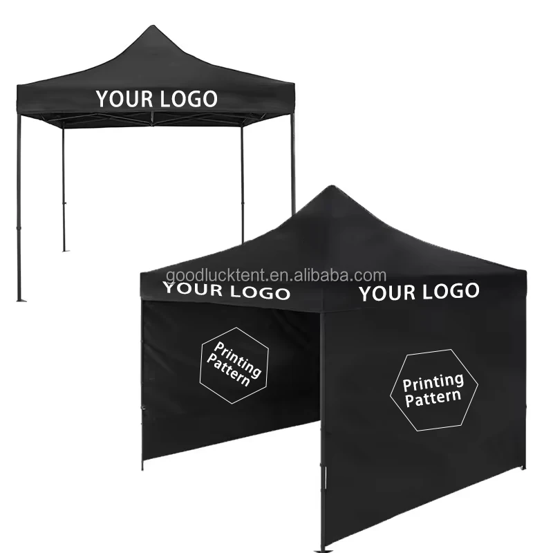 10 x10 Outdoor pop up shop tents for outside events restaurant garden 3x3 marquee tent with wall outdoor canopy tent advertising