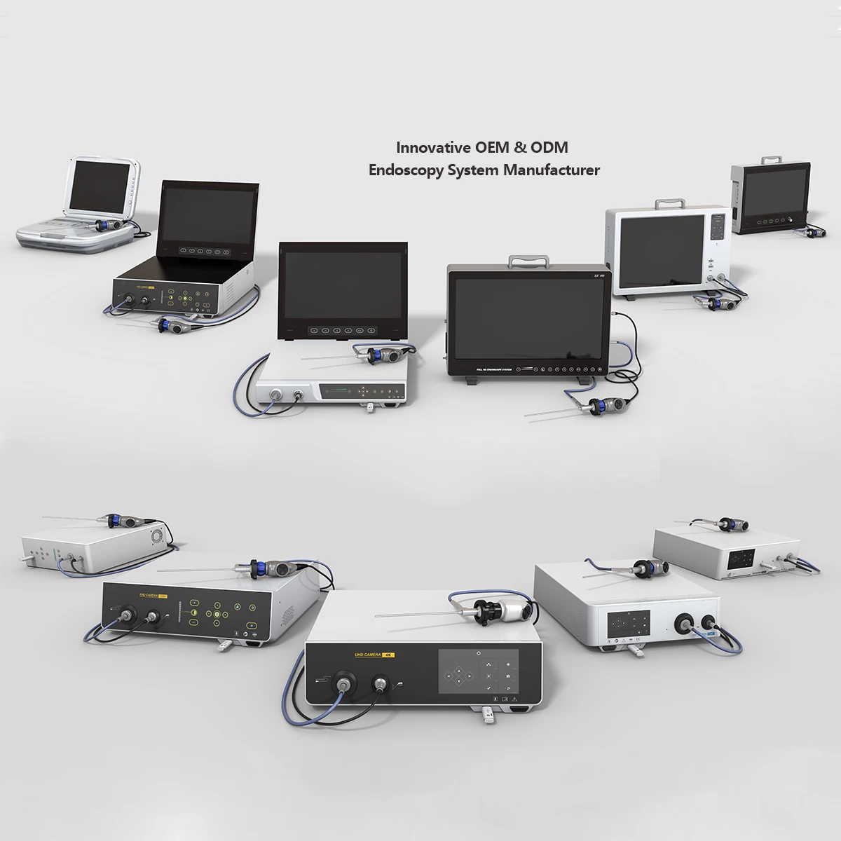 Portable 22 Inch Full Hd 1080p Endoscopic Camera With Recording Function