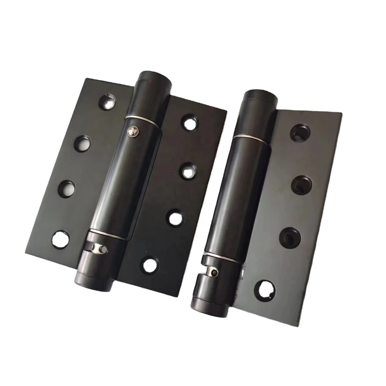 3' 4' 5' Heavy Duty  Black and Silver Hydraulic Spring Hinge, Soft Self Closing Ball Bearing Door Hinge for Furniture