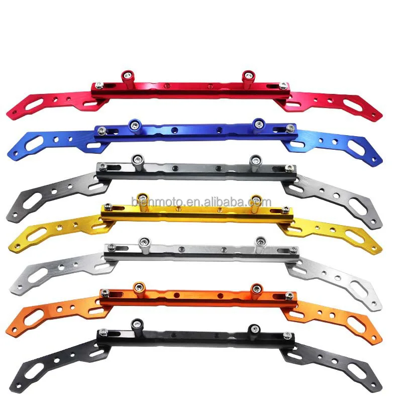 m8 m10 Motorbike Modify Parts gps Level Adjustable Strengthen Aluminum phone holder Motorcycle Balance Handle Bar Cross-bar