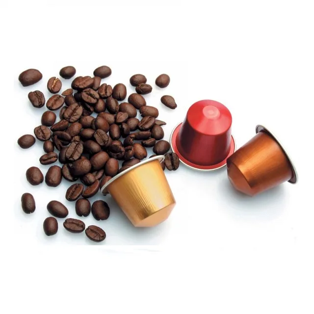 China Manufacturer coffee capsule muti-colors custom 15ml empty aluminum foil capsule coffee for sale