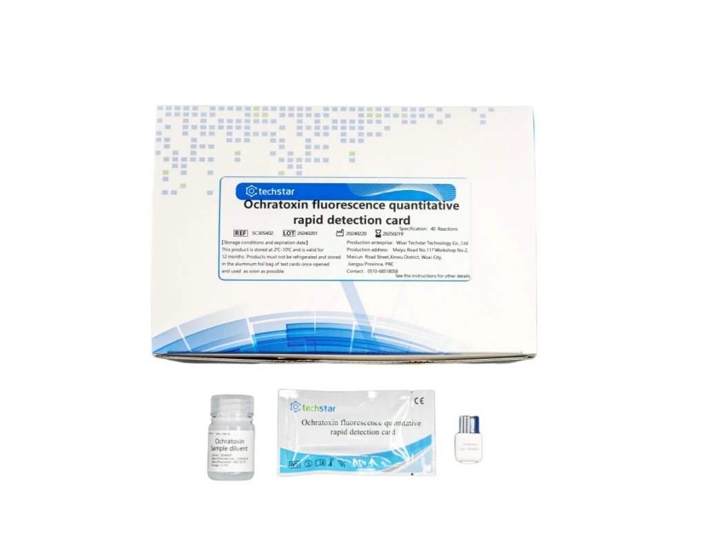 Ochratoxin A B Fluorescence Quantitative mycotoxin Rapid Test Kit