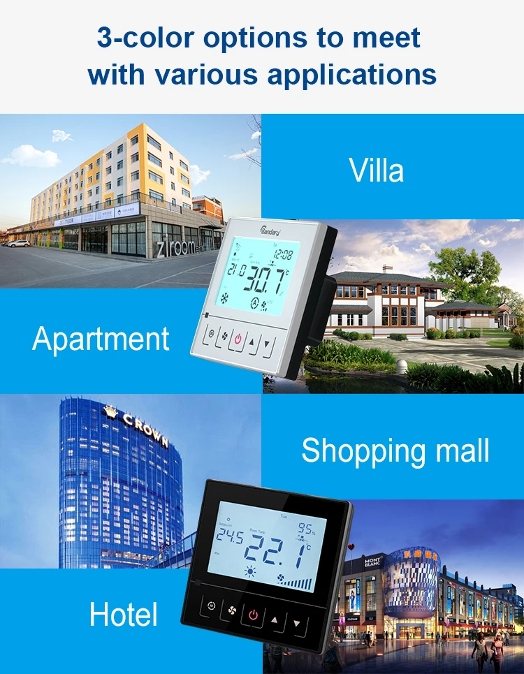 Bandary Smart home solution Z-wave thermostat for Central floor heating