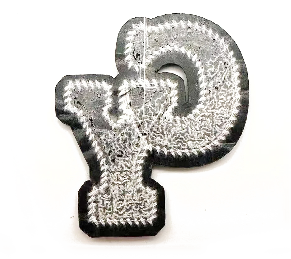 Custom Heat Press 3D Puff LOGO Badges Embroidered Patch Sew On Iron On Clothing Patches Custom Embroidery Patch