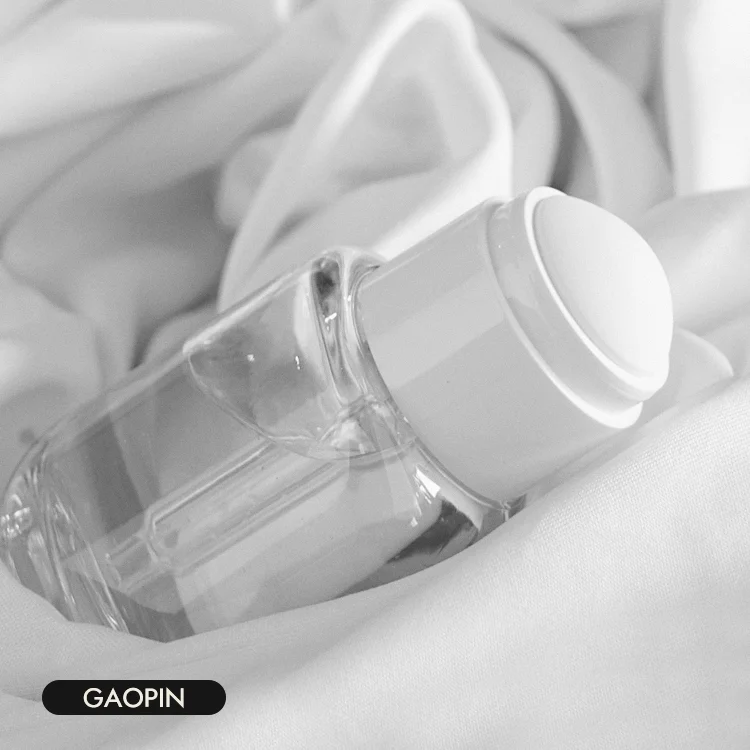 40ml Wholesale luxury Silk screen customization pet oil dropper bottle plastic